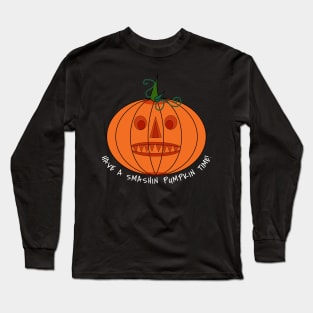 Pumpkin Smash Long Sleeve T-Shirt